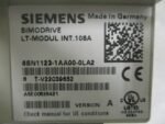 Siemens 6SN1123-1AA00-0LA2 SimoDrive LT-Module INT. 108Amp Version A *Tested* - Image 6
