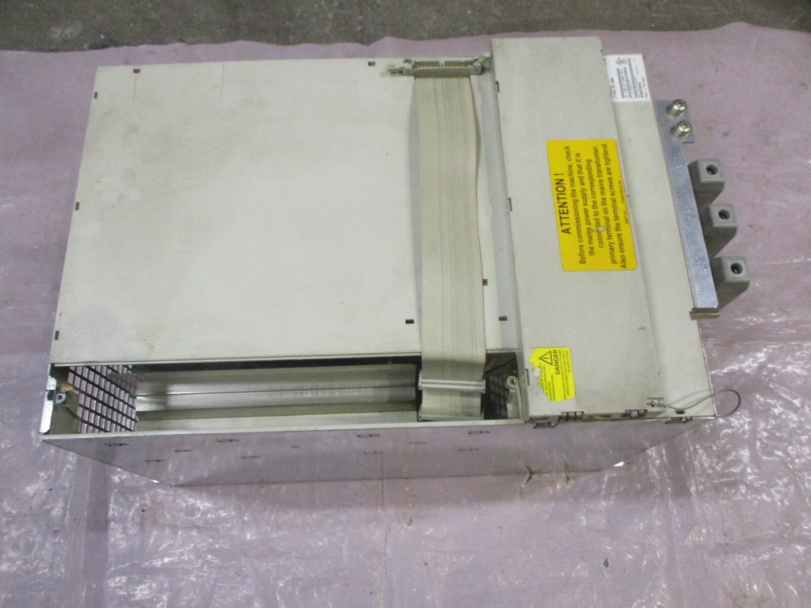 Siemens-6SN1123-1AA01-0FA1-SIMODRIVE-LT-Module-INT-200A-Ver-A-Parts-Only-156920813807 Siemens 6SN1123-1AA01-0FA1 SIMODRIVE LT-Module INT 200A Ver A ****Parts Only*** - Image 1