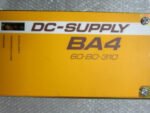 Socapel BA4/60-80-310 DC Power Supply I/NR 5.700.200 Servo DC Supply *Tested* - Image 6