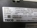 TECO L510-201-H1-U Westinghouse L510-201-H1-U AC Drive 200V 4.3A 1HP/0.75kW*NEW* - Image 6