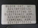 Taylor 6241BP10832A-A Terminal Block PLC Module 6241BP10812A 5/12/24DC *Tested* - Image 6