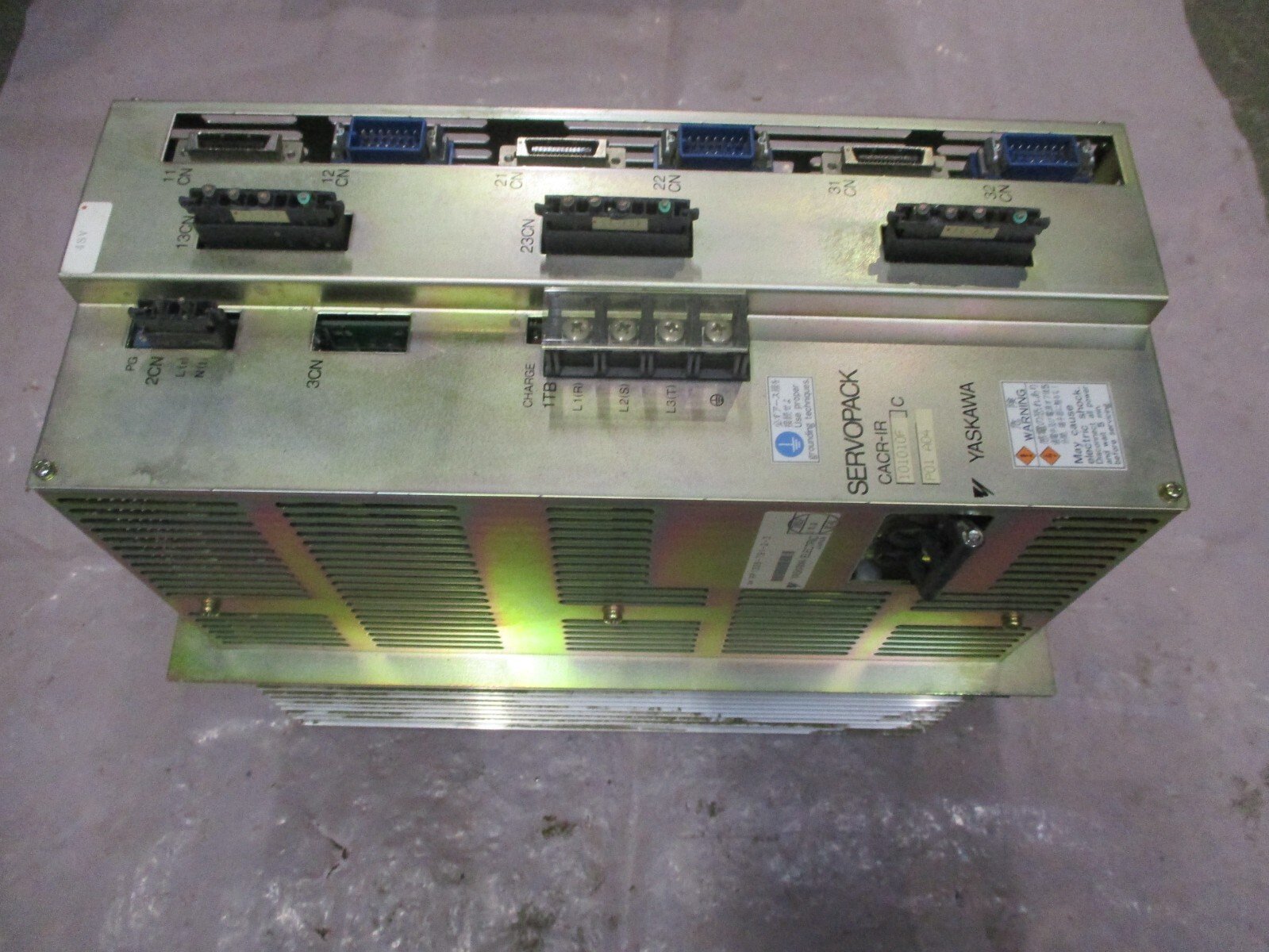 Yaskawa-CACR-IR101010F-Servopack-AC-Servo-Module-Yaskawa-CACR-IR101010F-Tested-156984846987 Yaskawa CACR-IR101010F Servopack AC Servo Module Yaskawa CACR-IR101010F *Tested* - Image 1