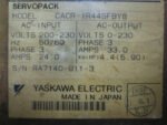 Yaskawa CACR-IR44SFBY8 Servopack AC Amplifier 230VAC 33Amps 4.4kW/5.9HP *Tested* - Image 10