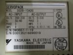 Yaskawa SGDB-10ADG Servopack AC Servo Drive 230V 7.1A 0.85kW/1.14HP *PARTS* - Image 8