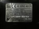 Yaskawa SGMG-13V6W-YG11 AC Servo Motor 1.3kW 16.7A 8.34Nm 1500rpm 200V *Tested* - Image 6