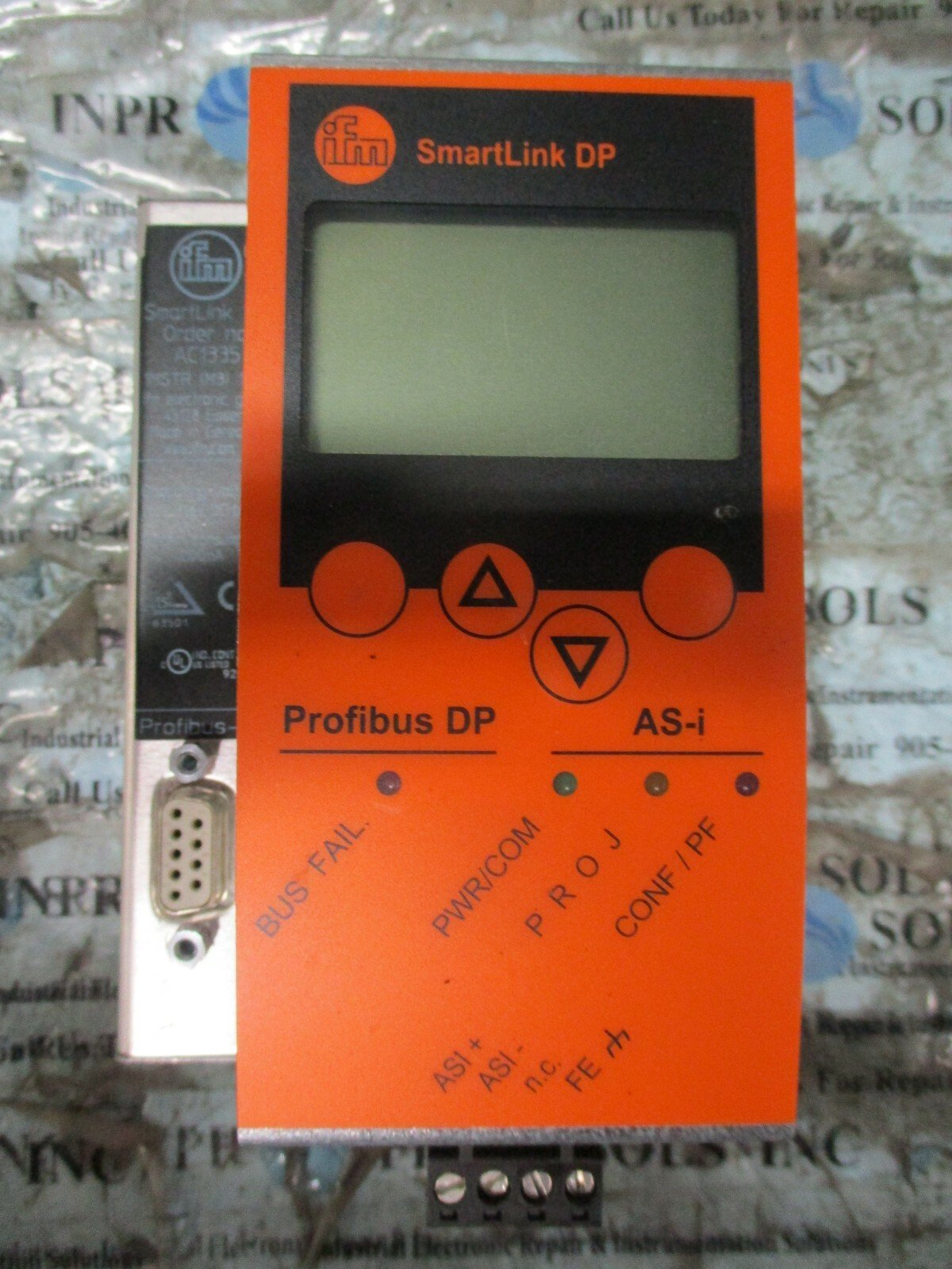 iFM-D-45128-SmartLink-Profibus-DP-Module-AC1335-1MSTR-M3-1DP-26-31VDC-TESTED-154457641987 iFM D-45128 SmartLink Profibus-DP Module AC1335 1MSTR (M3) 1DP 26-31VDC *TESTED* - Image 1