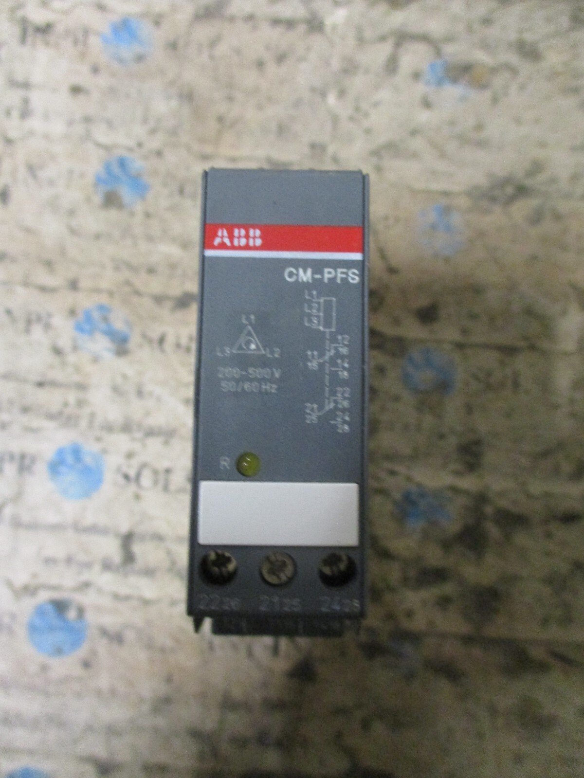ABB-CM-PFS-Phase-Sequence-Monitoring-Relay-200-500VAC-ABB-CM-PFS-Relay-Tested-166780774648 ABB CM-PFS Phase Sequence Monitoring Relay 200-500VAC ABB CM-PFS Relay *Tested* - Image 1