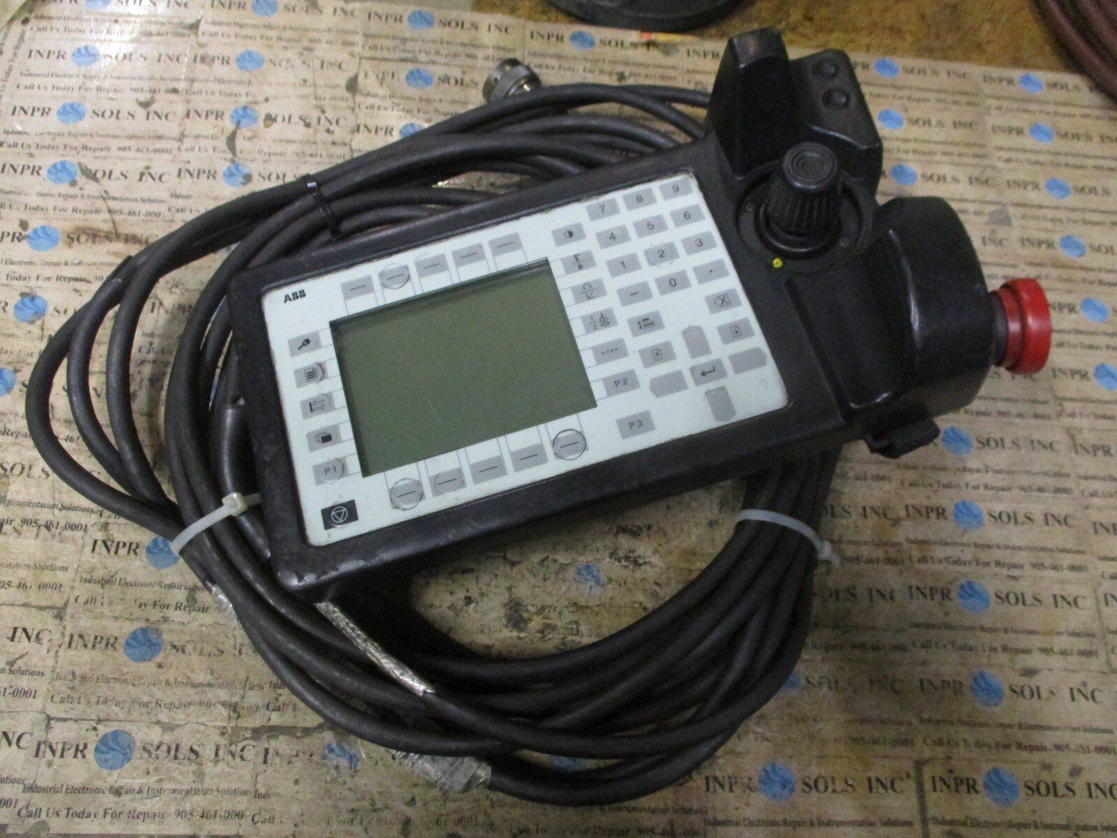 ABB-TPU2-Art-NR-3HNE00313-1-Robot-Handle-Teach-Pendant-REV-12-K-Pro-Tested-156009810698 ABB TPU2 Art. NR: 3HNE00313-1 Robot Handle Teach Pendant REV: 12 K. Pro *Tested* - Image 1