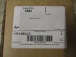 Allen-Bradley 1492-REC15 Panel Mount Outlet Receptacle 15A 125V Series A *NEW* - Image 4