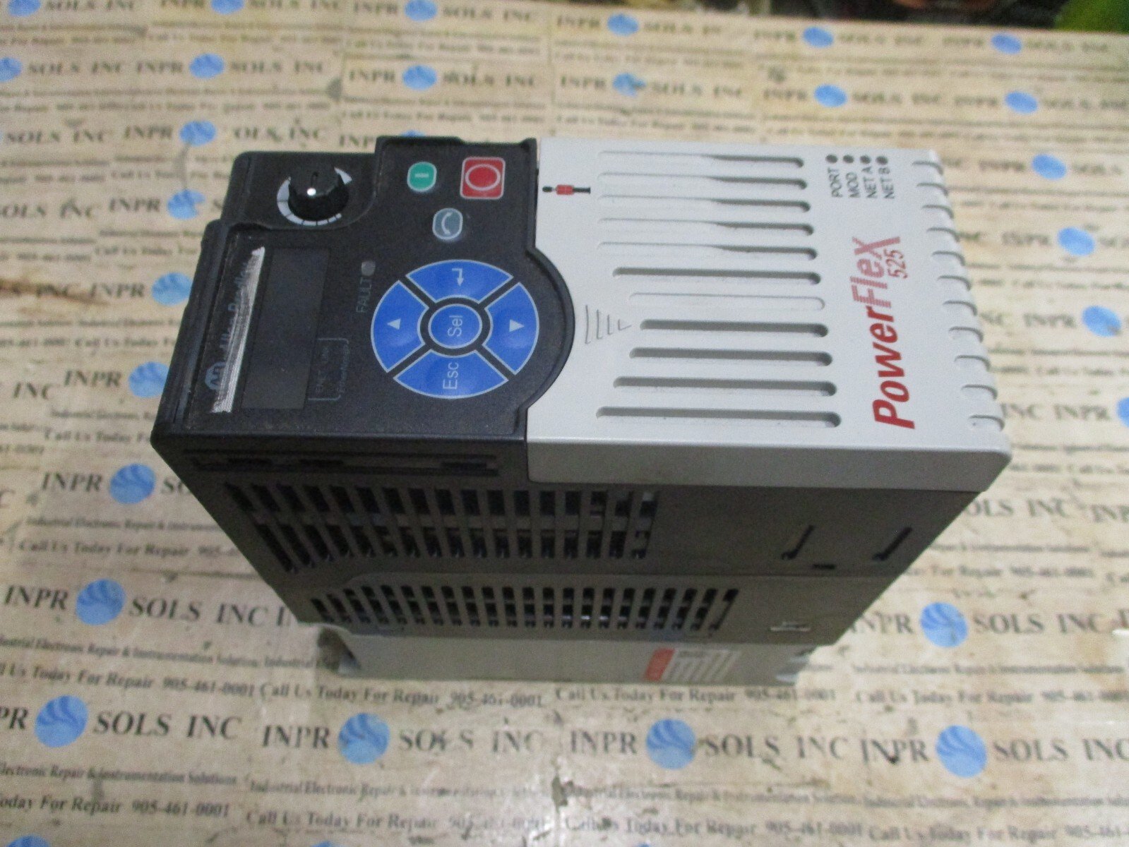 Allen-Bradley-25B-D4P0N104-Powerflex-525-AC-Drive-2HP15kW-480VAC-Ser-ATested-165650471148 Allen Bradley 25B-D4P0N104 Powerflex 525 AC Drive 2HP/1.5kW 480VAC Ser A*Tested* - Image 1