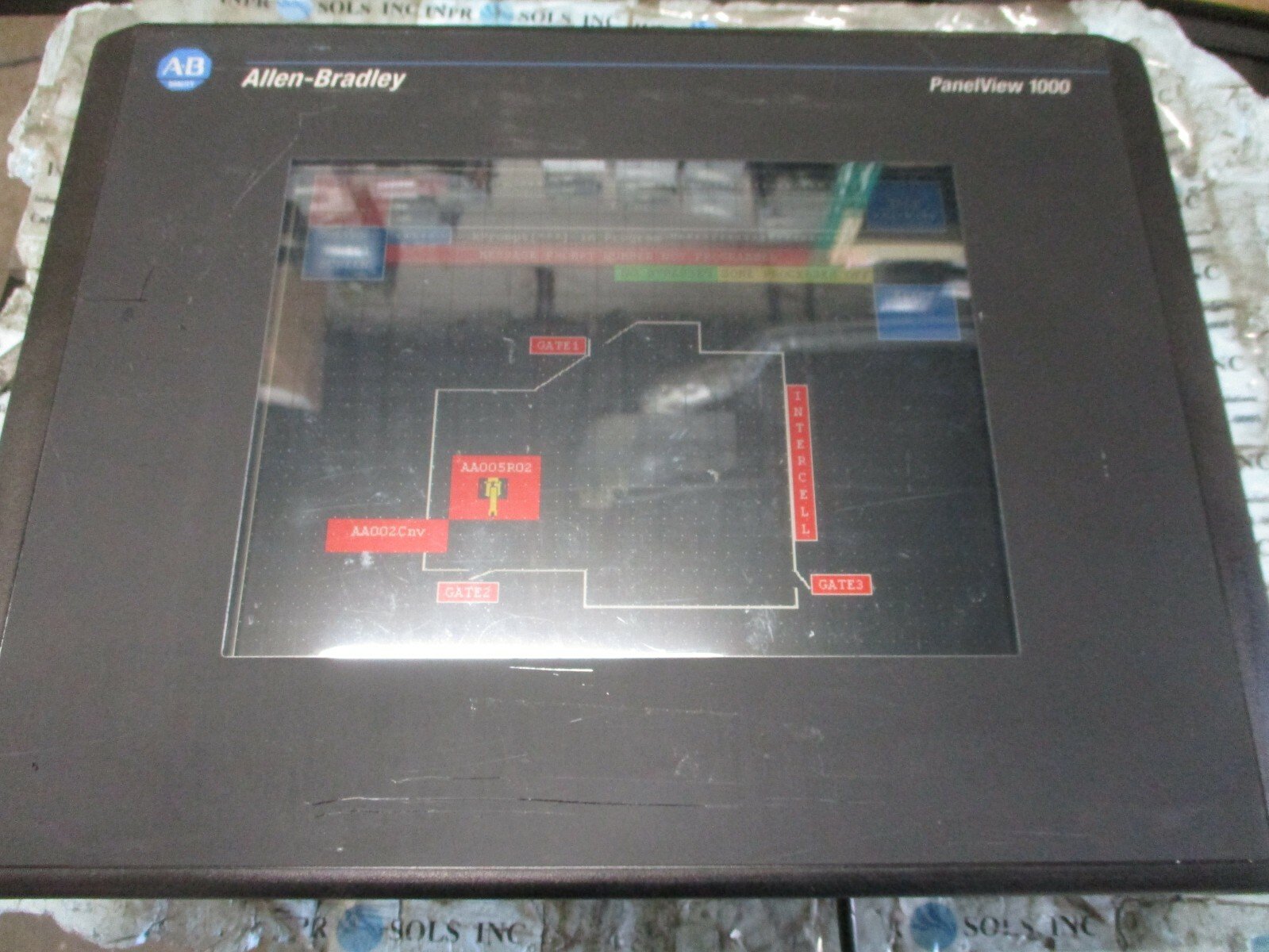 Allen-Bradley-2711-T10C15-Panelview-1000-HMI-Unit-Ser-B-REV-B-FRN-330-Tested-154540869548 Allen Bradley 2711-T10C15 Panelview 1000 HMI Unit Ser B REV B FRN 3.30 *Tested* - Image 1