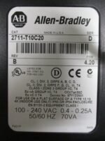 Allen Bradley 2711-T10C20 Panelview 1000 Touch HMI Unit Ser D 100-240VAC *Tested - Image 6