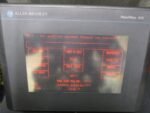 Allen Bradley 2711-T9A2 Panelview 900 HMI Ser F REV E FRN. 3.13 100-240V*Tested*