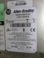 Allen Bradley 2711P-RP Panleview Plus Logic Module Ser A REV B 24VDC 70W *Parts* - Image 9