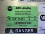 Allen Bradley 2711P-T12C4D1 Panelview Plus 1250 Ser A Rev C 24VDC 70W *Tested* - Image 10