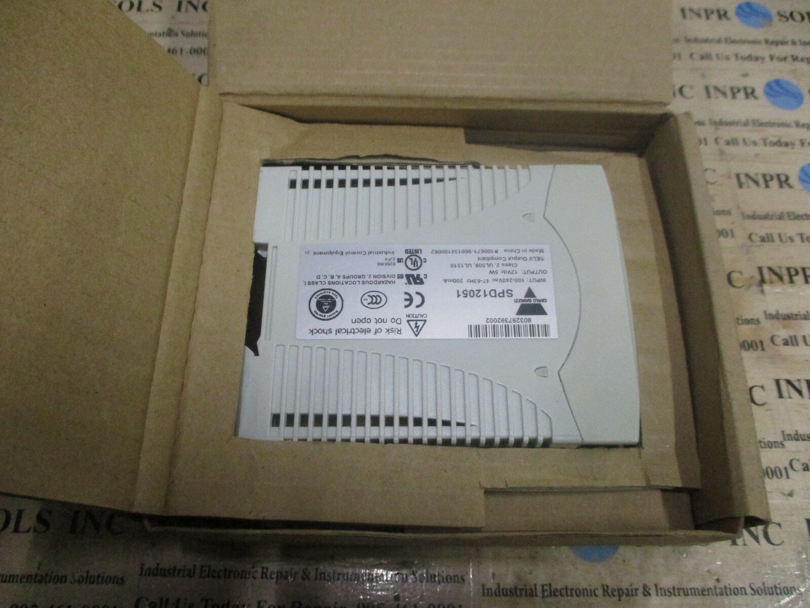 CARLO-GAVAZZI-SPD12051-Switching-Power-Supply-100-240VAC-12VDC-5W-NEW-165340326278 CARLO GAVAZZI SPD12051 Switching Power Supply 100-240VAC 12VDC 5W *NEW* - Image 1