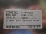CORETEC BS-M3A-1A-CC Servo BS Controller DC24V 12W Soft Ver 1.01.69 *Tested* - Image 7