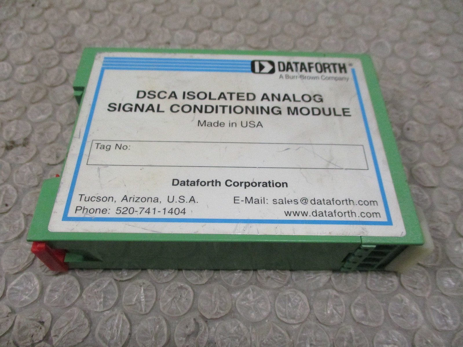 Dataforth-DSCA30-02-Isolated-mV-Input-Analog-Signal-Conditioning-50mV-To-50mV-152996454158 Dataforth DSCA30-02 Isolated mV Input Analog Signal Conditioning -50mV To +50mV - Image 1
