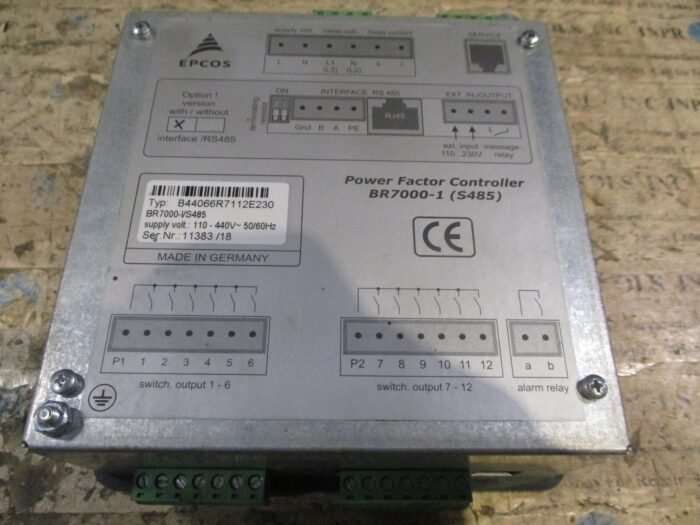 EPCOS B44066R7112E230 BR7000 Power Factor Controller 110-440VAC *Tested ...