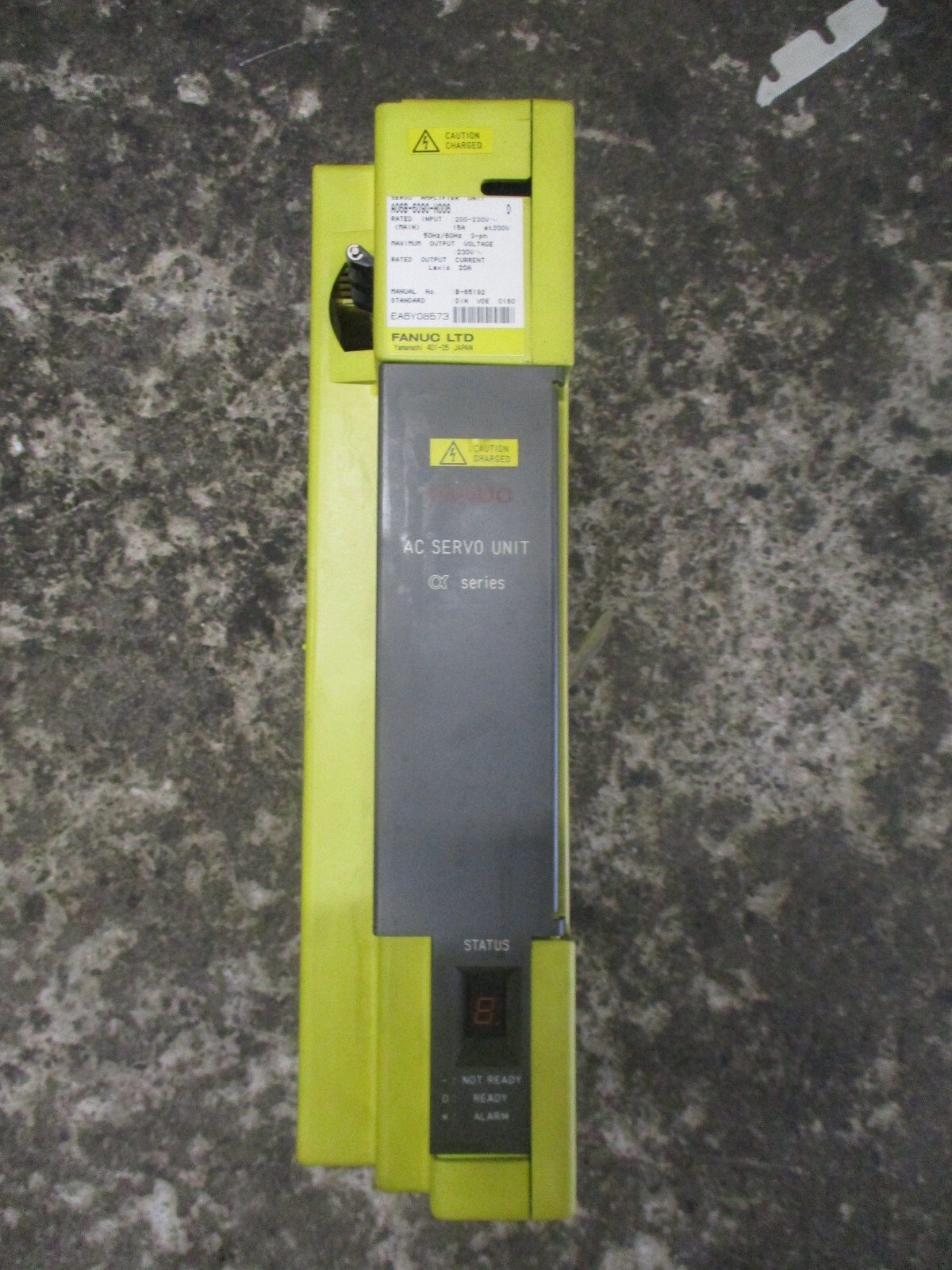 FANUC-A06B-6090-H006-Servo-Amplifier-Unit-200-230VAC-Ser-D-20Amps-Tested-155748052418 FANUC A06B-6090-H006 Servo Amplifier Unit 200-230VAC Ser D 20Amps *Tested* - Image 1