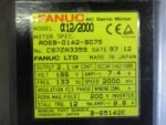Fanuc A06B-0142-B075 AC Servo Motor a12/2000 2.1kW 186V 2000rpm 7.4A *Tested* - Image 8