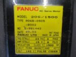 Fanuc A06B-0505-B002 20S/1500 AC Servo Motor 23Nm 15A 1500rpm 142V 8Pole*Tested* - Image 6