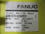 Fanuc A06B-6078-H206#H500 Spindle Amplifier 325VDC 6.8kW *Missing Top/Side Cover - Image 6