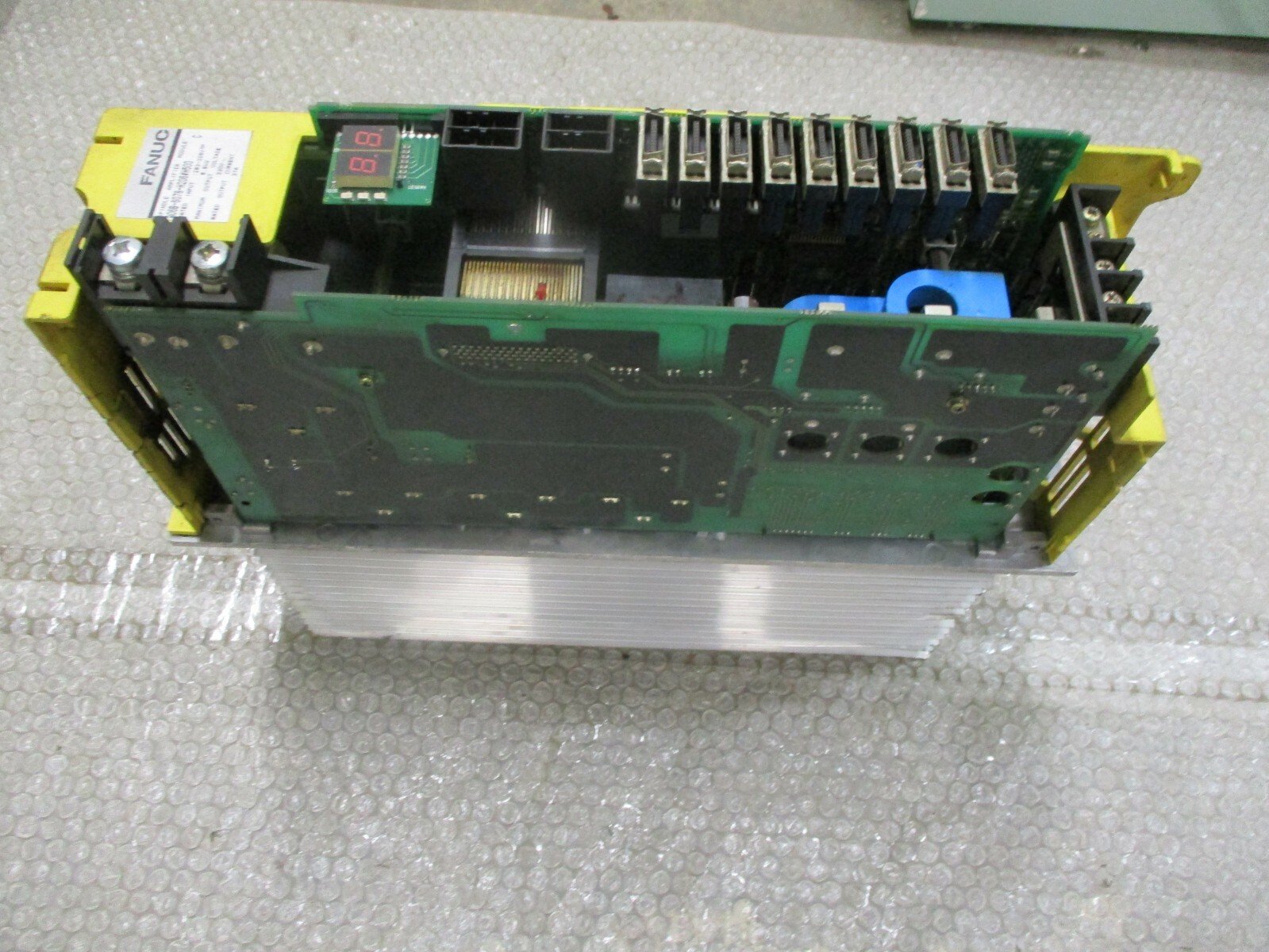 Fanuc-A06B-6078-H206H500-Spindle-Amplifier-325VDC-68kW-Missing-TopSide-Cover-153959092768 Fanuc A06B-6078-H206#H500 Spindle Amplifier 325VDC 6.8kW *Missing Top/Side Cover - Image 1