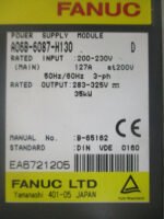 Fanuc A06B-6087-H130 DC Power Supply Module 200-230VAC 35kW 127A Ser D *TESTED* - Image 4