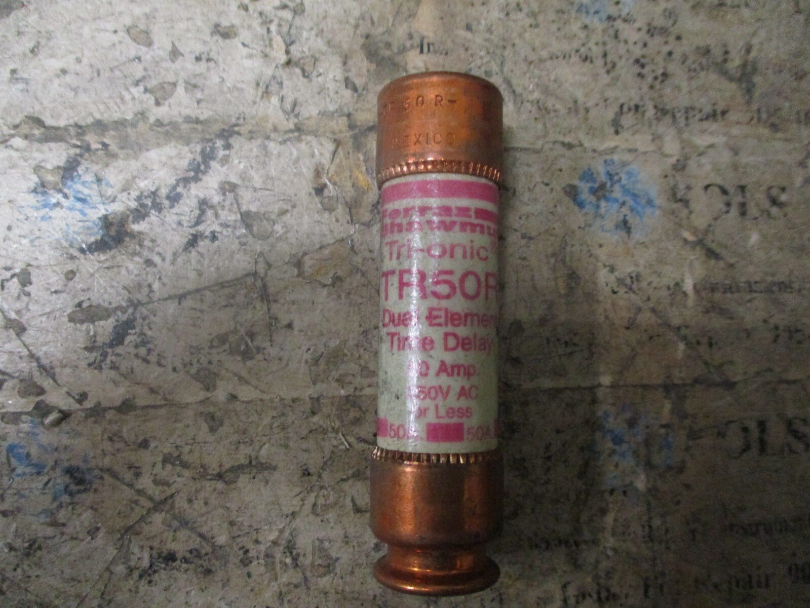 Ferraz-Shawmut-Tri-Onic-TR50R-Dual-Element-Time-Delay-Used-156663501528 Ferraz Shawmut Tri-Onic TR50R Dual Element Time Delay (Used) - Image 1