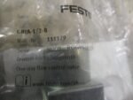 Festo GRLA-1/2-B One-Way Flow Control Valve mat. Nr. 151179 Festo GRLA-1/2 *NEW* - Image 7