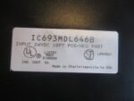 GE Fanuc IC693MDL646B Input 24VDC 16PT POS/NEG Fast PLC Module *Tested* - Image 5
