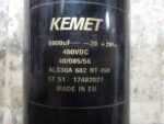 KEMET ALS30A 6800uF 450VDC Screw Terminal Electrolytic Power Capacitor *Tested* - Image 5