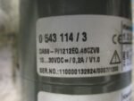 Klemmlelste 0543 114/3 DA58-P/1212EQ.46CZVB  Motor 10-30VDC 0.2A V1.0 *Tested* - Image 6