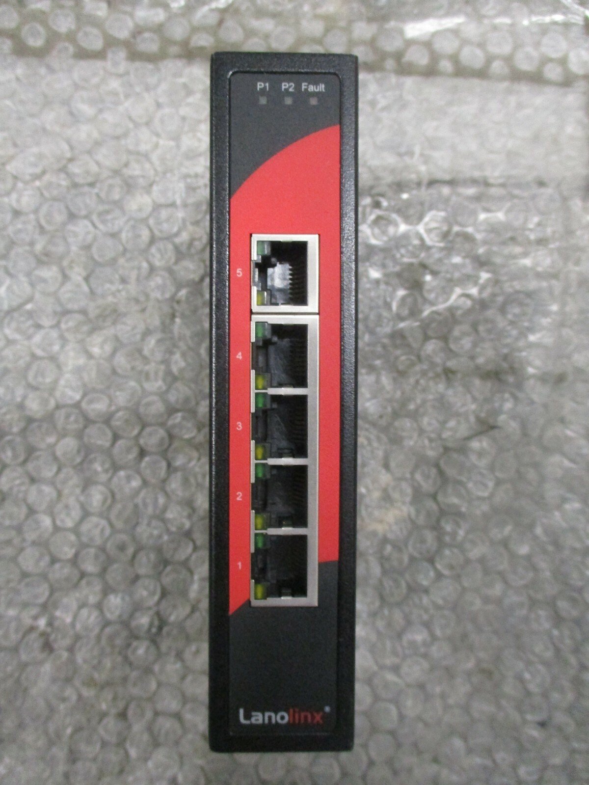 Lanolinx-LNX-500A-Ethernet-Industrial-Switch-5-Ports-Ver-13-12-48VDC-Tested-153498765398 Lanolinx LNX-500A Ethernet Industrial Switch 5 Ports Ver. 1.3 12-48VDC *Tested* - Image 1