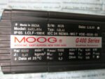 MOOG G412-804 G400 Series Brushless Servomotor Type G2L40 0.82kW *Fully Tested* - Image 4
