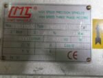 MTS GMT Spindle SFM3542C-24/1.50TMP 24000r/min 1.5kW 6.50A 220VAC 3-Pha *TESTED* - Image 8