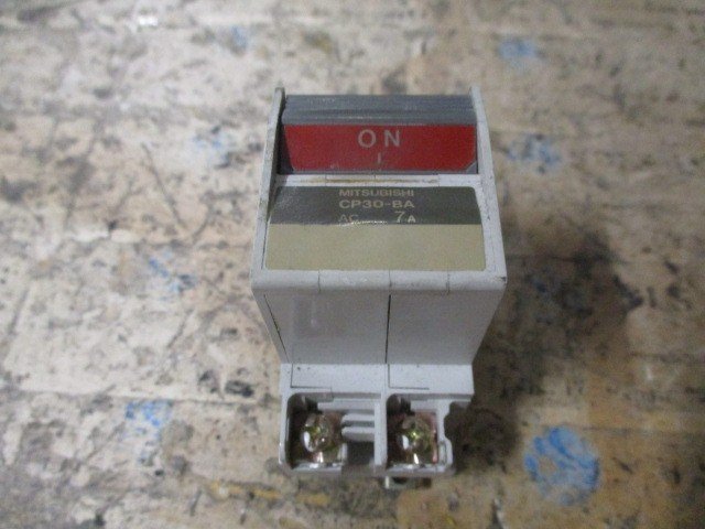 Mitsubishi-CP30-BA-2-Pole-7A-Circuit-Protector-Breaker-250VAC-CURVE-MD-Tested-168080783778 Mitsubishi CP30-BA 2 Pole 7A Circuit Protector Breaker 250VAC CURVE MD *Tested* - Image 1
