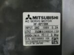 Mitsubishi HF-KP73BK AC Servo Motor 750Watt 106V 3000rpm With Cable *Tested* - Image 8