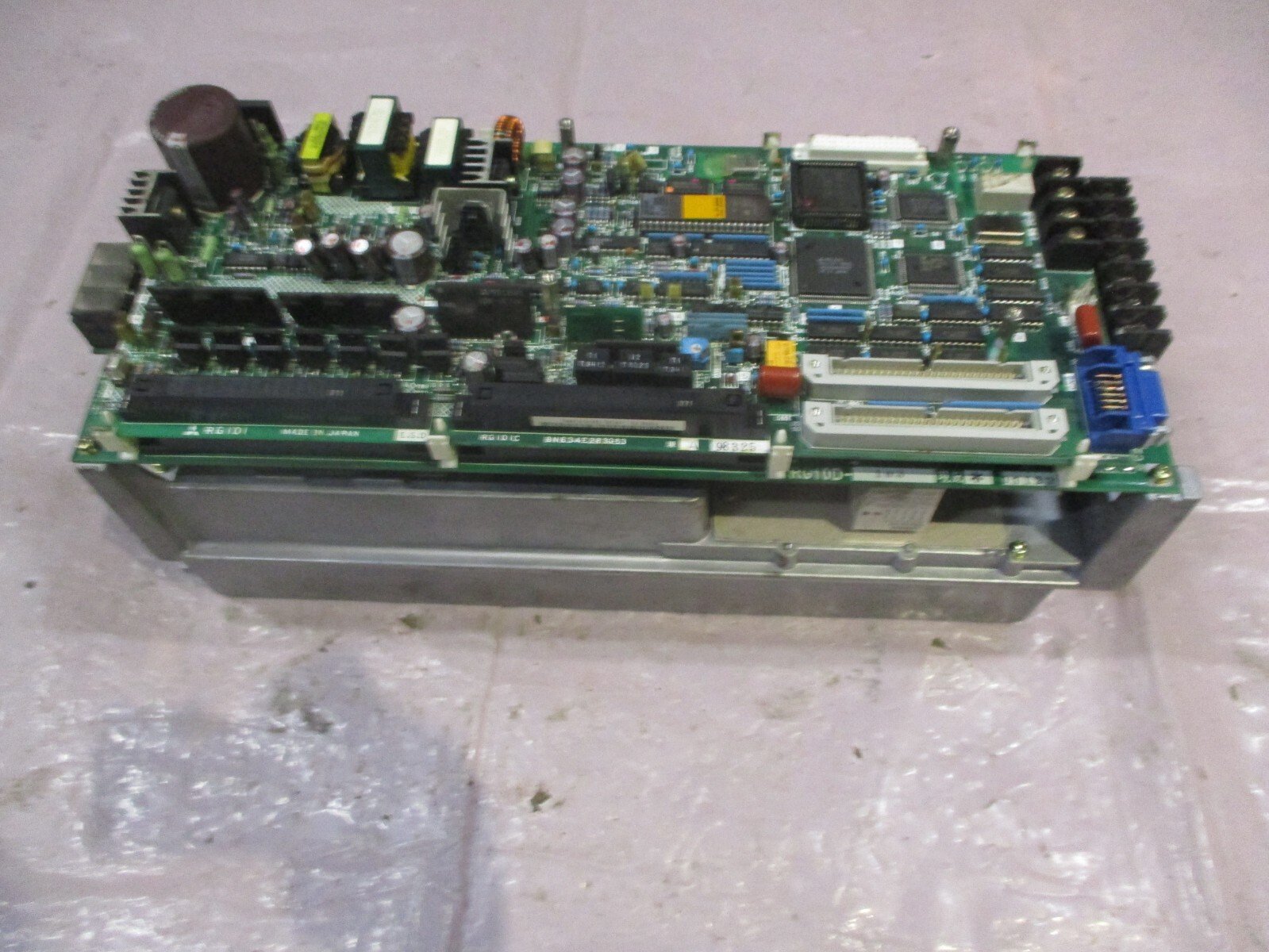 Mitsubishi-MR-S11-103-E01-AC-Servo-Amplifier-Module-BN634E283G53-Ver-B-Tested-156733551468 Mitsubishi MR-S11-103-E01 AC Servo Amplifier Module BN634E283G53 Ver B *Tested* - Image 1