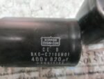 NIPPON BK0-C2196H01 CHEMI-COM Capacitor CE B 400V 820uF *TESTED LOT OF 2* - Image 6