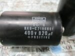 NIPPON BK0-C2196H01 CHEMI-COM Capacitor CE B 400V 820uF *TESTED LOT OF 2* - Image 7