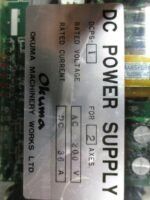 OKUMA DCPS-1 DC Power supply For 2 AXES 200VAC 36ADC OKUMA DCPS 1-92 *Tested* - Image 6