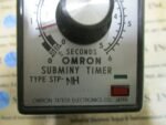 OMRON SubMINY STP-NH Timer STP-NH Time Delay Module 110VAC 0-5 Seconds *Tested* - Image 8