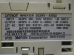 Omron 3G3MV-A2002 Sysdrive 3G3MV Inverter AC Drive 200VAC 0.2kW *Tested* - Image 8