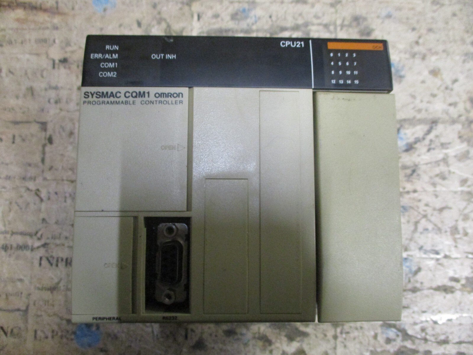 Omron-CQM1-CPU21-E-Sysmac-CQM1-Programmable-Controller-CPU-Unit-24VDC-Tested-156988299978 Omron CQM1-CPU21-E Sysmac CQM1 Programmable Controller CPU Unit 24VDC *Tested* - Image 1