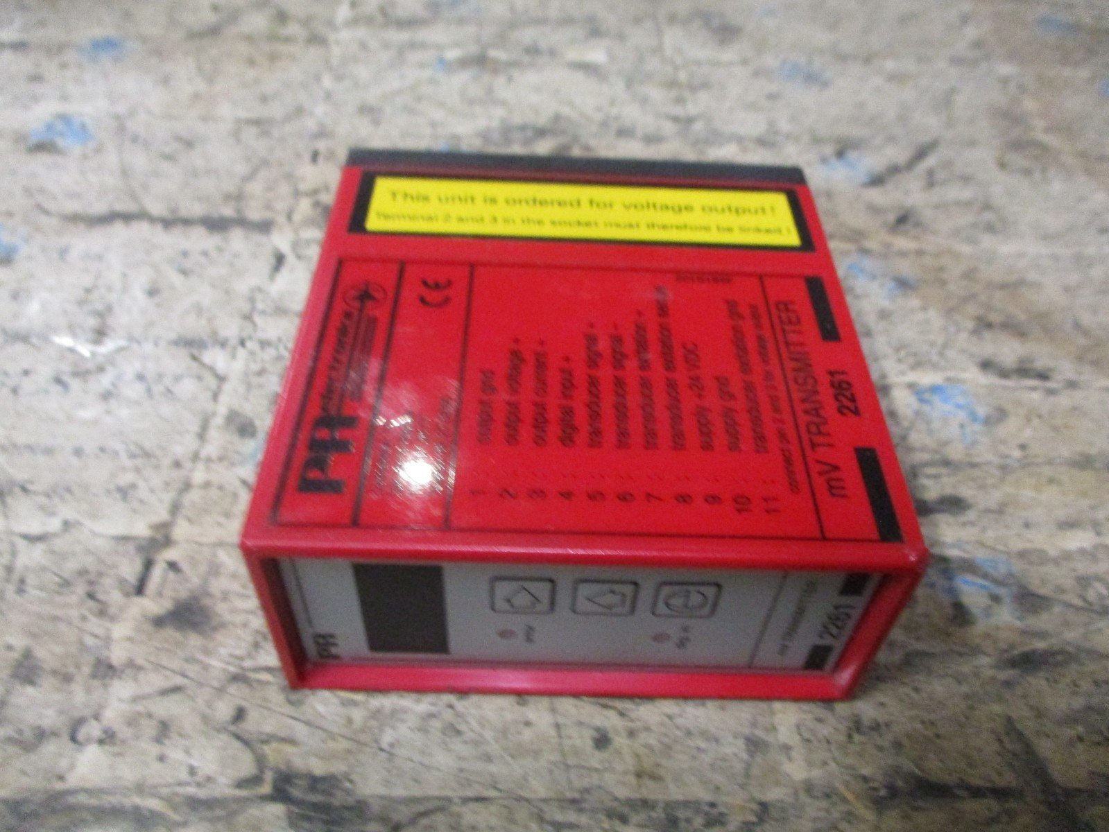 PR-Electronic-2261-mV-Transmitter-Unit-Order916121-24VDC-2-12mV-1-6V-Tested-157225064168 PR Electronic 2261 mV Transmitter Unit Order#916121 24VDC 2-12mV 1-6V *Tested* - Image 1