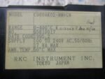 RKC C900AK02-MM*GN RKC REX-C900 Temperature Controller 0-400 C 100-240V *Tested* - Image 9