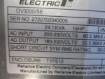 Reliance Electric 15V2260 GV3000/SE AC Drive 15HP 24kVA 53A 200-230VAC *Tested* - Image 10