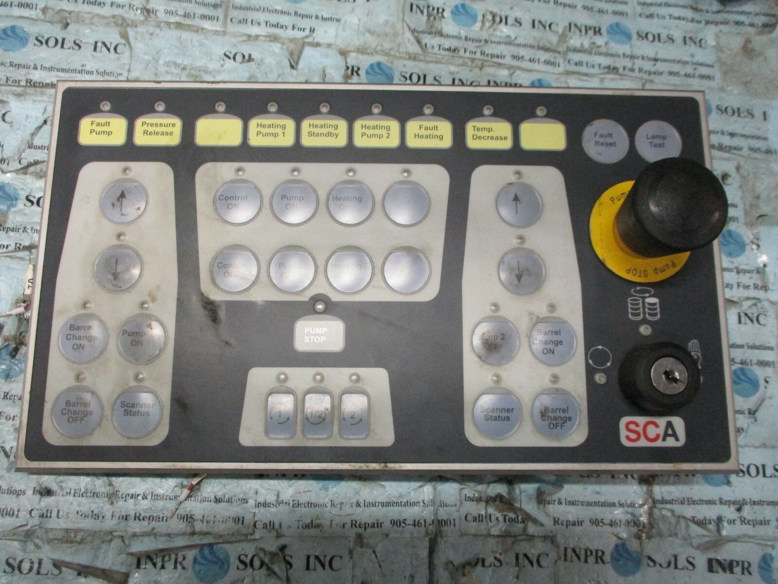SCA-Tstatur-PCU-5000-Basis-90160450000-Panel-SCA-1085670101-ControllerTested-153839869798 SCA Tstatur PCU 5000 Basis 90160.450000 Panel SCA 10856701.01 Controller*Tested* - Image 1